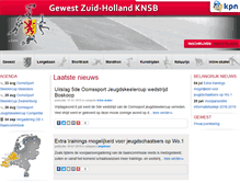 Tablet Screenshot of knsbgewestzh.nl